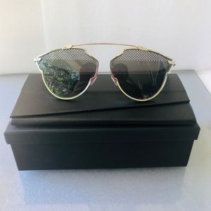 Christian Dior So Real 59mm Aviator Sunglasses